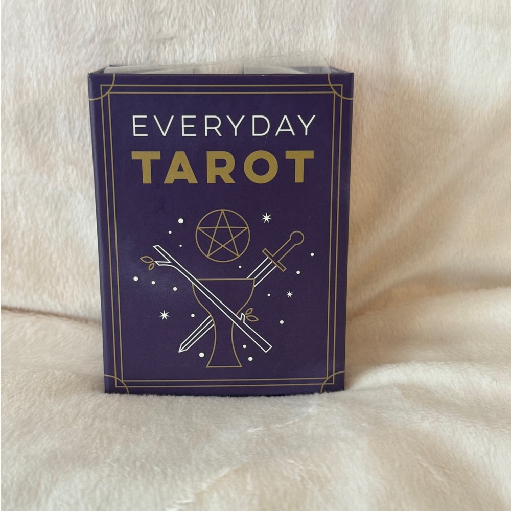 Everyday Tarot Deck in Purple and Gold